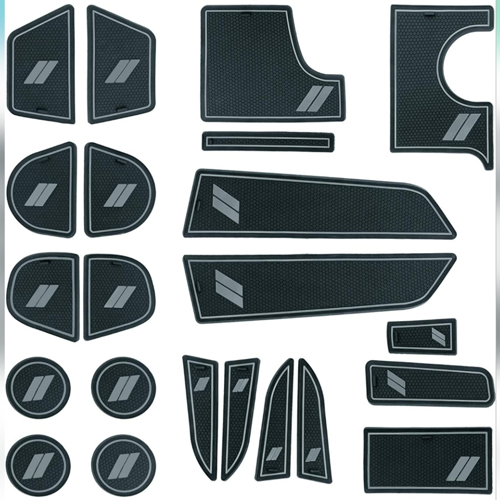 22 piece Dodge Charger Accessories 2015-2022 mat liners